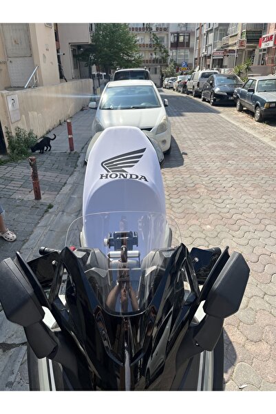 Utku Giyim HONDA FORZAYA UYUMLU MOTOSİKLET SELE KILIFI BEYAZ RENK