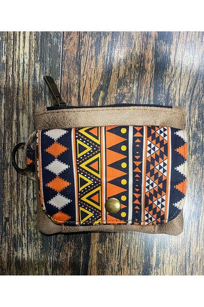 Street Bag Ethnic Authentic Bohemian Multi Pocket Wallet Daily Travel Use Easy Portable Waterproof