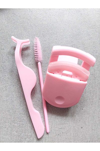SEVRU Eyelash Curling Apparatus Eyebrow Eyelash Brush False Eyelashes Tweezers Set