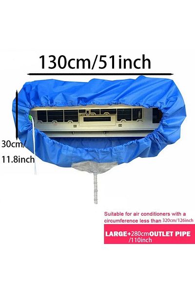Choice pipe 24000-36000 btu Suitable for 24000-36000 Btu Large Air Conditioning Water Cover Set Cleaner wit