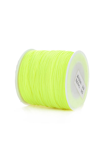 Choice 0.8 مم × 100 متر أصفر ليموني 100 متر/لفة 0.8 مم 28 لونًا من خيوط الناي...