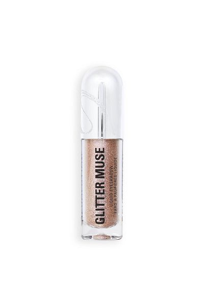 Revolution Metallic Muse Glitter Eyeshadow - Gold Liquid Eyeshadow