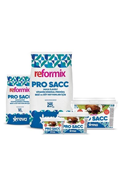 REVA Reformix Pro Sacc Hayvan Süt-Vitamin-Mineral Takviyesi 4 KG Kova