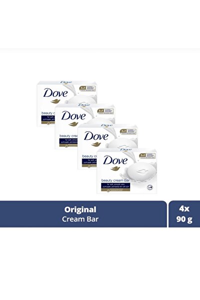 Dove Cream Bar Orijinal Sabun 90gr - 4 Adet