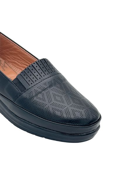 Y&D Shoes Pantofi pentru mama - Piele elastică, Confort Ortopedic Toc Spur Utilizare zilnică