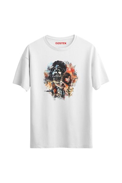 Eastek Tricou cu design imprimat Darth Vader