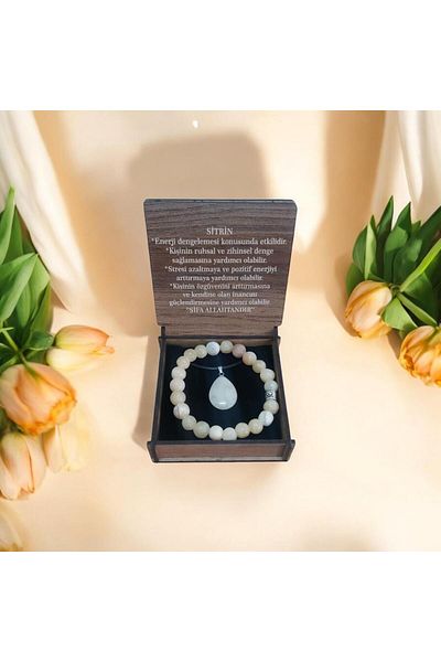 Mithril Club Natural Citrine Stone Bracelet and Necklace Set