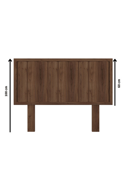 RENAZZO Hüma Model Beyaz Renk Ahşap Tek Başlık ( YATAY )