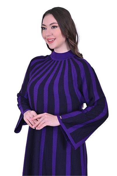 Invee INVEE 6889 - Ebise din lână violet