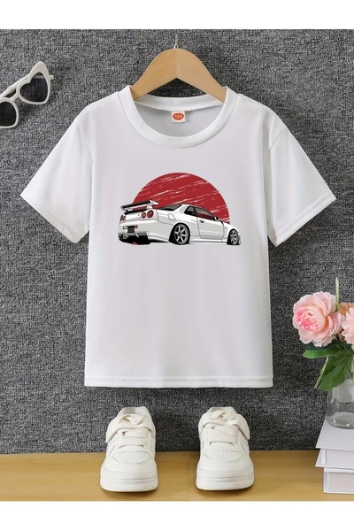 NIMBLECO TRICOU PENTRU COPII CU MÂNECĂ SCURTĂ CU IMPRIMEU