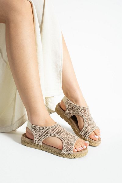 star shoes Sandale de damă împletite Sandale de vară