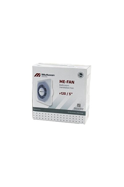 Genel Markalar MUTLUSAN-001 211 000 120 00 00 ME-FAN 120/5&quot; BANYO TUVALET HAVALANDIRMA ASPİRATÖRÜ 15W 190