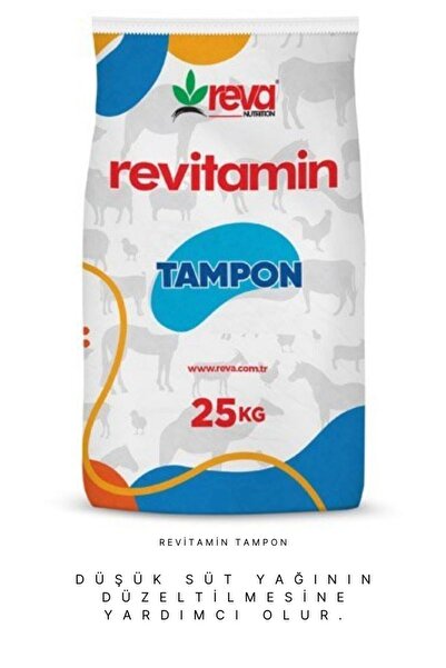 REVA Revitamin Tampon - Verim Arttırıcı Hayvan Yem Katkı 25 kg Kraft