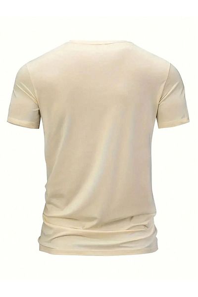 VBSVİBES Tricou - Bej - Supradimensionat