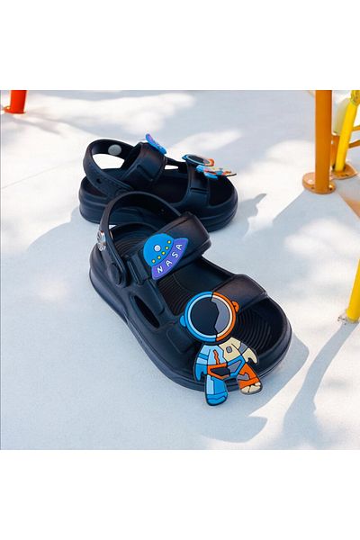 Hızlı Al Boy's Sandal Slippers - Sea Pool Garden Home Interior Slippers Applying Usoğunu