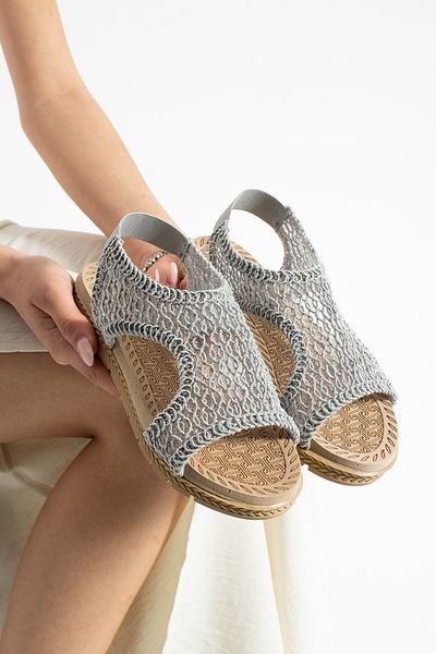 star shoes Braided Women's Sandals Summer Sandals