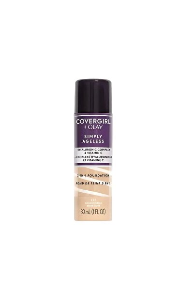 covergirl كريم أساس سائل سيمبلي إيجليس 3 في 1 من كوفر جيرل بلون جولدن بيج 227...