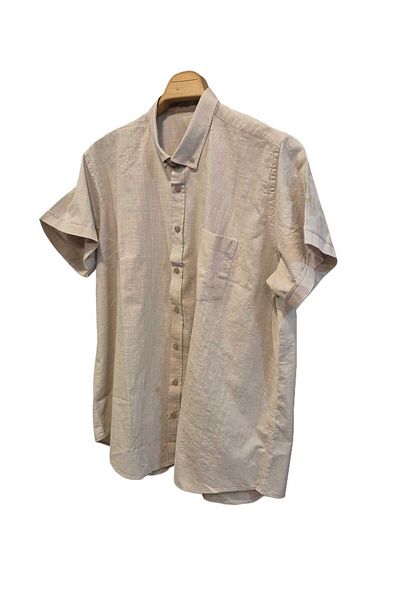 Vessimo Large Size Men's Linen Shirt