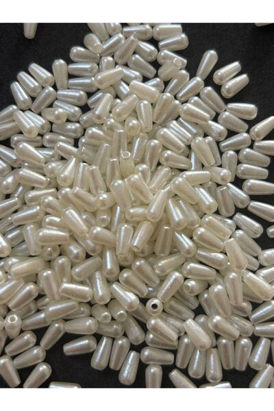 BEİLYS COSMETİCS & ACCESSORY 4x8 Perle de picătură de culoare crem sidefată (...