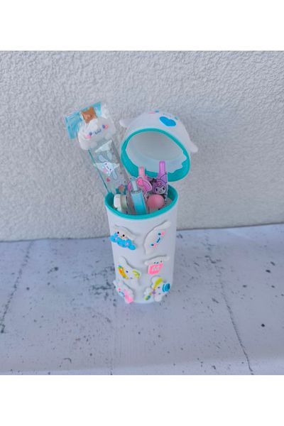 senacacollection Cinnamoroll Silicone Pencil Case Pen Holder 1 Piece