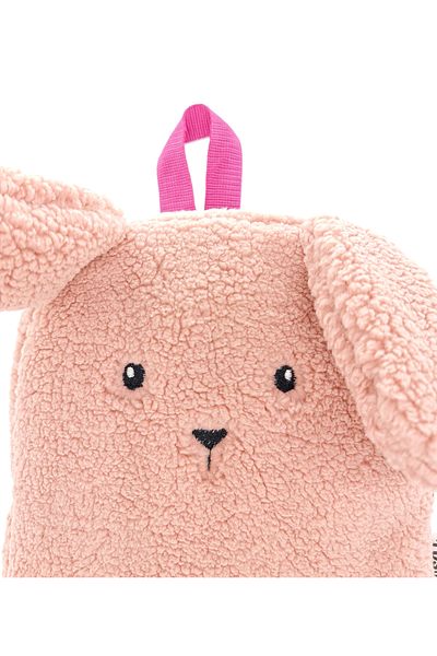PENGİ 0 - 8 Years Nursery Kids School Backpack - Wellsoft Plush, Rabbit Pink