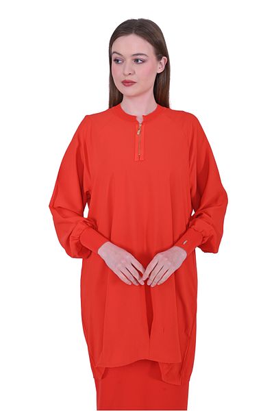 Invee INVEE 6899 Model Red Tunic
