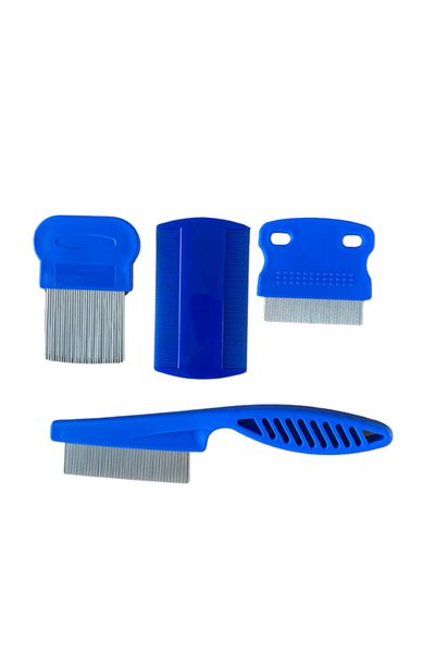 KRT Cat Dog Flea and Flea Comb Set 4 Pieces
