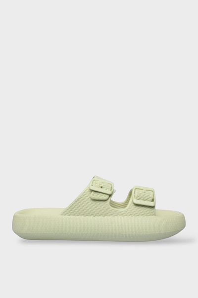 Liger Water Green Unisex Lightweight Eva Slippers - Double Buckle