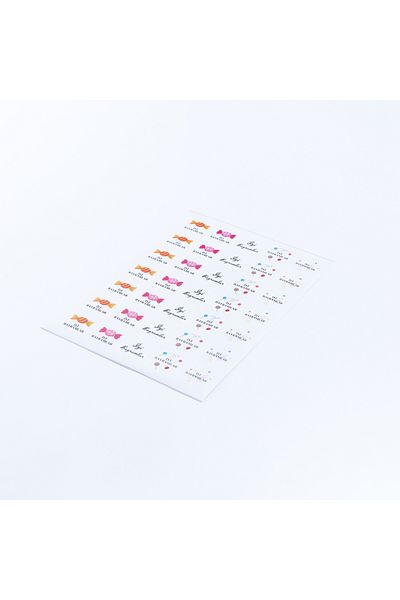 Sticksy Good Holiday, Written Sticker Set, 35 Pcs