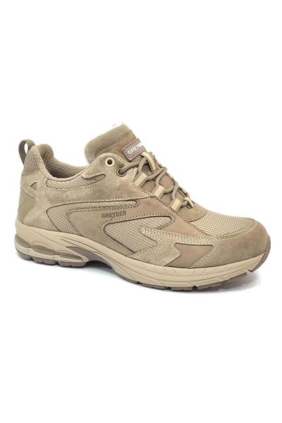 Greyder 17781 Mr Waterproof Sympatex Leather Sneaker - Men's Smoke Shoes