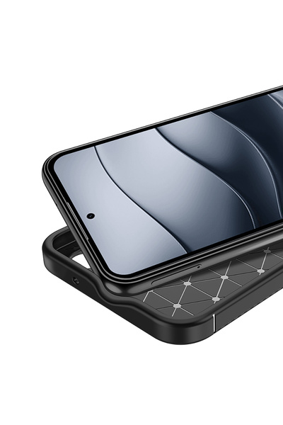 m.tk moveteck Oppo Reno 13F Case with Camera Protection Protruding Carbon Pattern Colorfast Protective  Cover