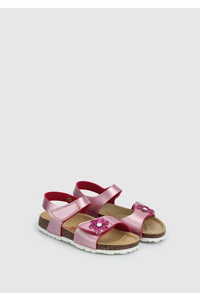 Superfit Pink Girl's Flat Sandals