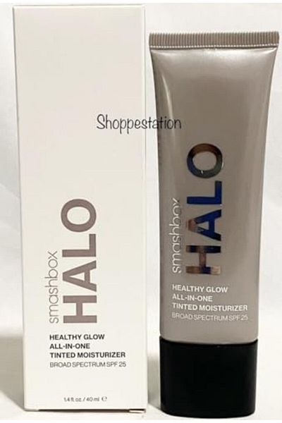 Smashbox مرطب ملون متعدد الاستخدامات لتوهج صحي مع عامل حماية من الشمس 25 وحمض الهيالورونيك