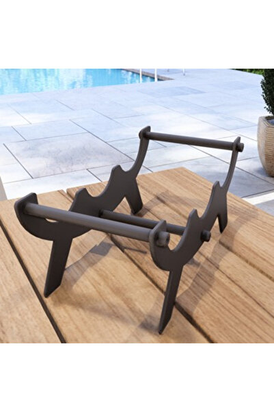 Genel Markalar Masa üstü Şişesi Standı Metal Eliptik desenli Çok Şık