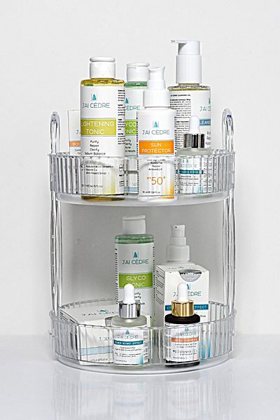 UNIQUE ME Transparent Bathroom Organizer - Organizer