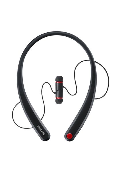 Datazone Flexible neckband Wireless headset DZ-990 ( Red )