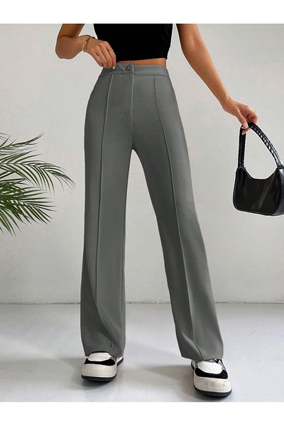 KAPHONE Women's Flared Leg High Waist Palazzo Pants
