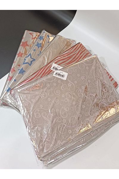 ÇAYLAR AVM 30X45Cm Metalized Gift Package - Adhesive, with Tape, 100 Pieces