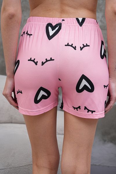 Arvin Pijama Pantaloni scurți Milans supersoft imprimați