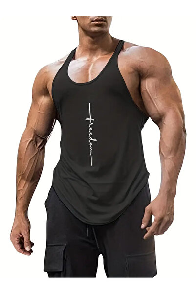 bellanova Модерна безръкавна блуза за фитнес с геометричен мотив