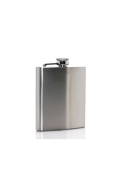 Narnuga Stainless Steel 7 oz Single Flask Alk40 - Mct4370-8406