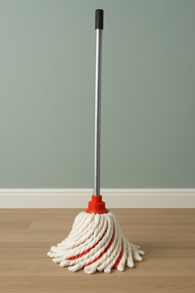 Metler 120 Cm Metal Saplı Mikrofiber Mop Seti Yer Temizleme Mopu Mop Set Ev T...