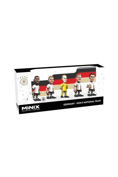 TOYFEST ألمانيا ألمانيا المنتخب الوطني للاعبي كرة القدم مجموعة من 5 أرقام 7 سم