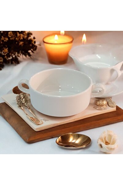 Limboda Bonna Banquet Konsome Joker İstiflenebilir Kulplu Çorba Kase 300 Cc-1adet 11cm