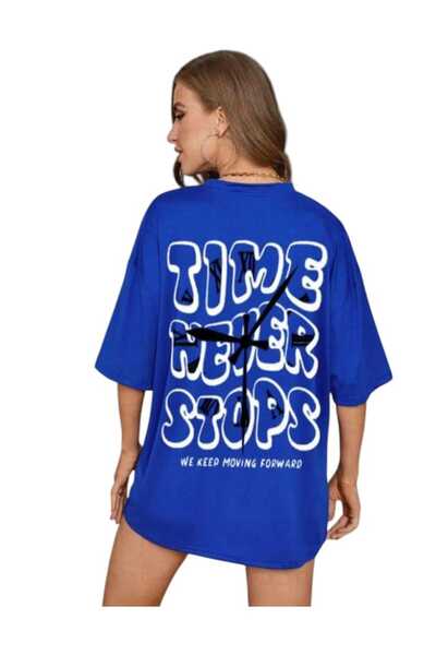 KOZİA OUTDOORS Tricou basic supradimensionat cu imprimeu malkoçbey time