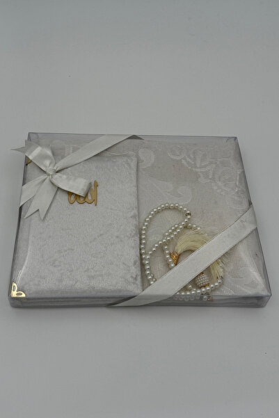 Uğurlu Hac Set de 3 covorașe de rugăciune, cadou religios