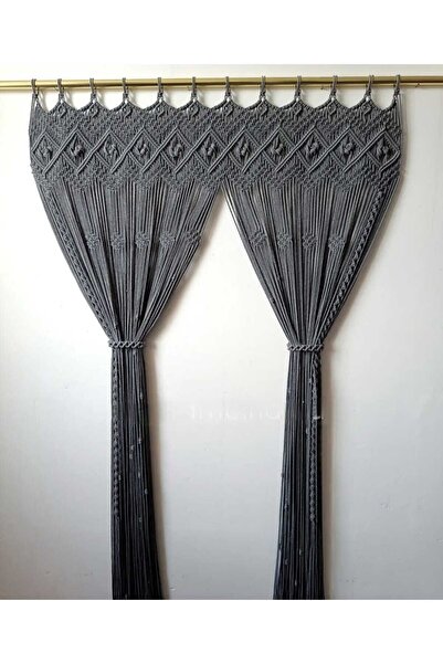 cessehome renklı makrome perde kapı susu