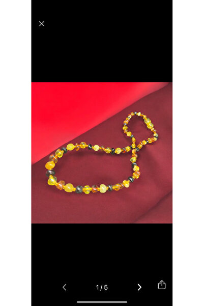 Kehribar kolye multicolor Kaya damla kehribarı benek kolyesi