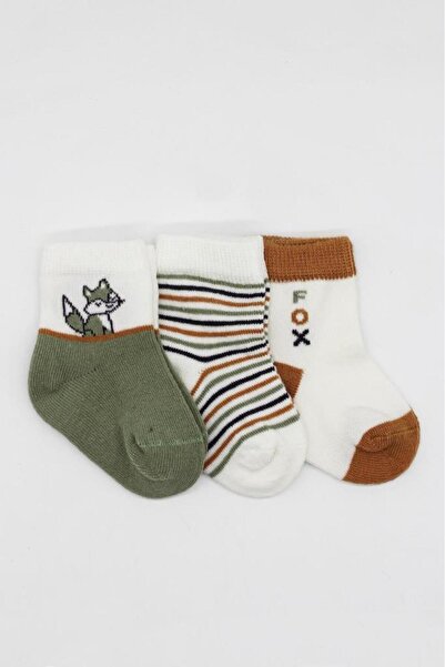 NW NessiWorld 3-Piece Combed Cotton Socks 10109 Nil