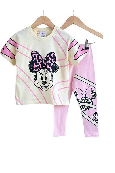 Tiny Girls T-Shirt and Leggings Bottom Top Set